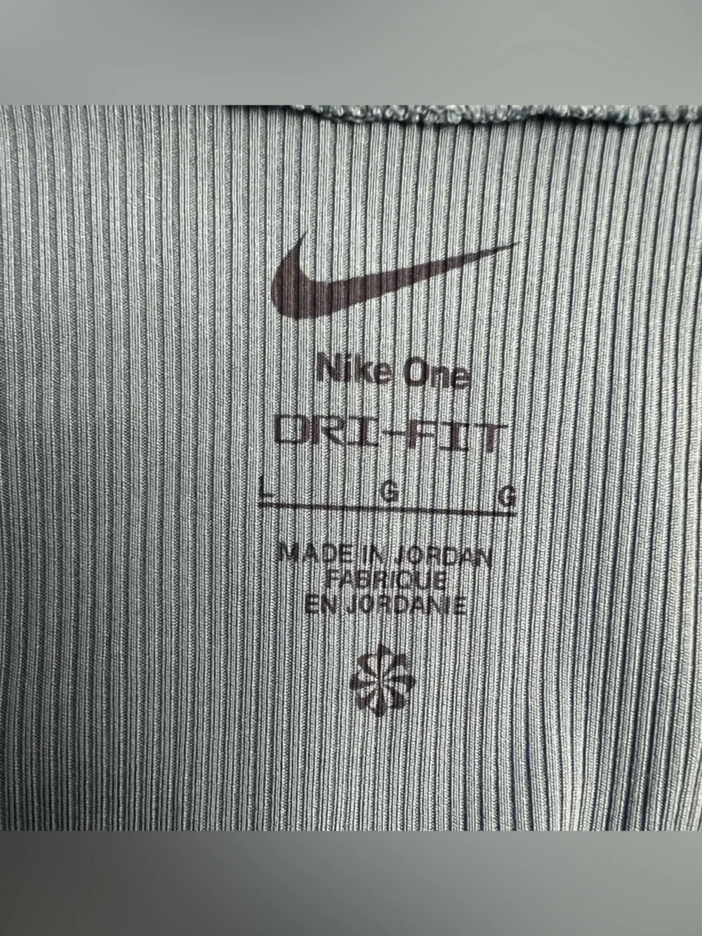 Nike One Green Ribbed Dri‑Fit Top - Picture 5 of 7